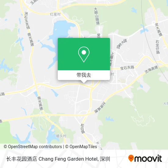长丰花园酒店 Chang Feng Garden Hotel地图