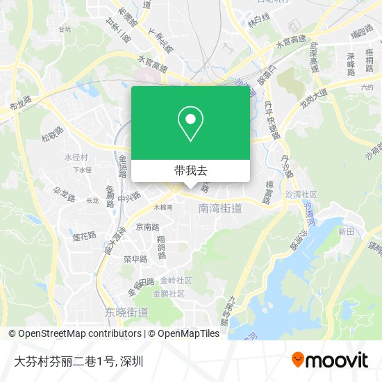 大芬村芬丽二巷1号地图