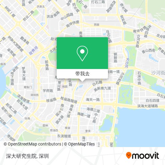 深大研究生院地图