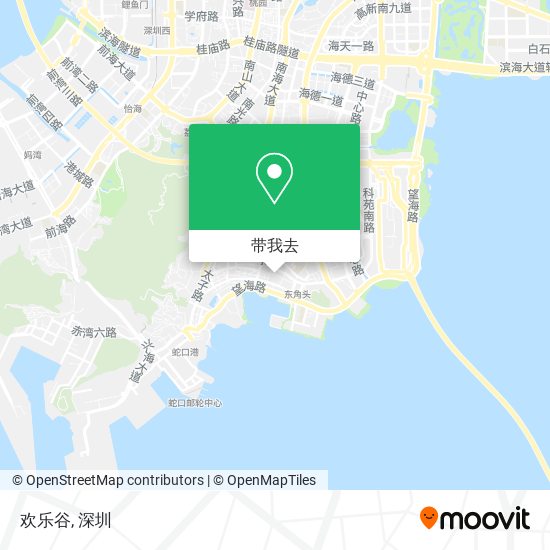 欢乐谷地图