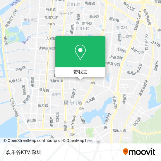 欢乐谷KTV地图