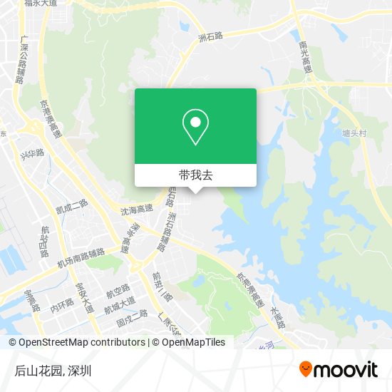 后山花园地图