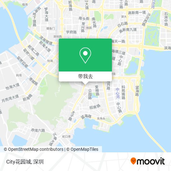 City花园城地图