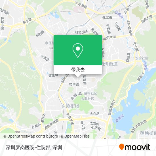 深圳罗岗医院-住院部地图