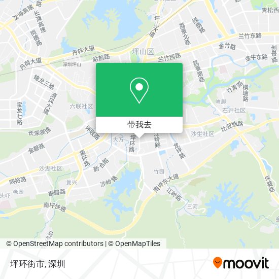 坪环街市地图