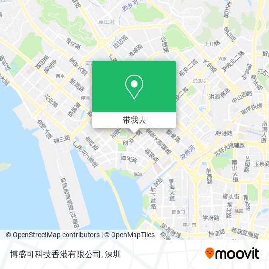 博盛可科技香港有限公司地图