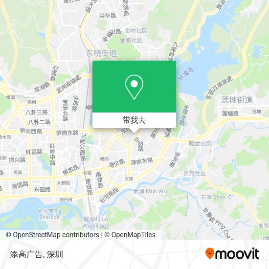 添高广告地图