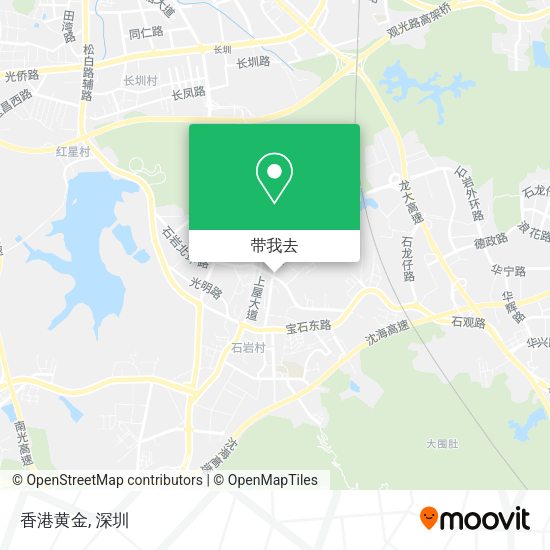 香港黄金地图