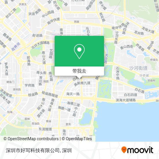 深圳市好写科技有限公司地图