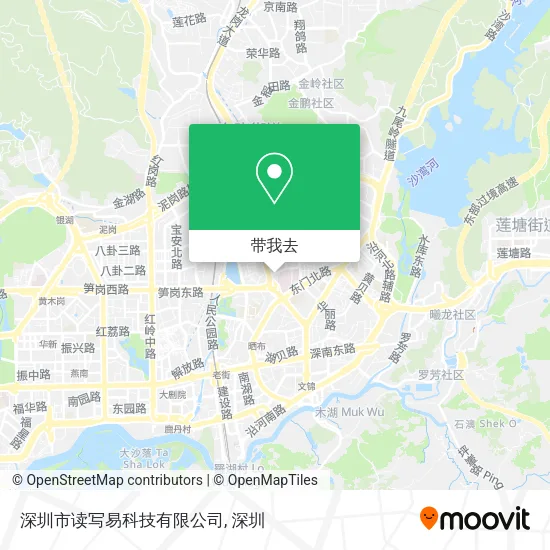 深圳市读写易科技有限公司地图