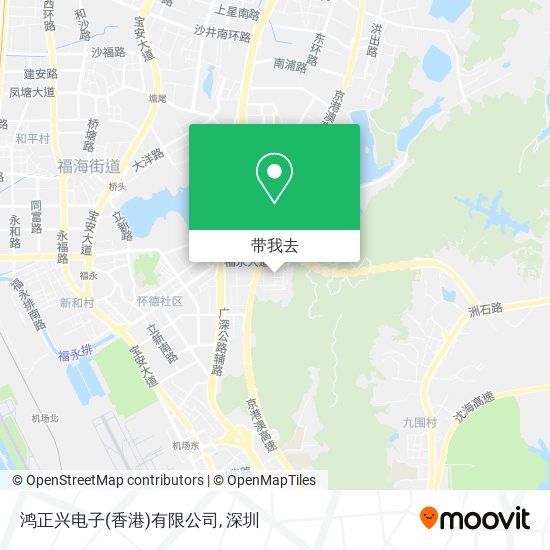 鸿正兴电子(香港)有限公司地图