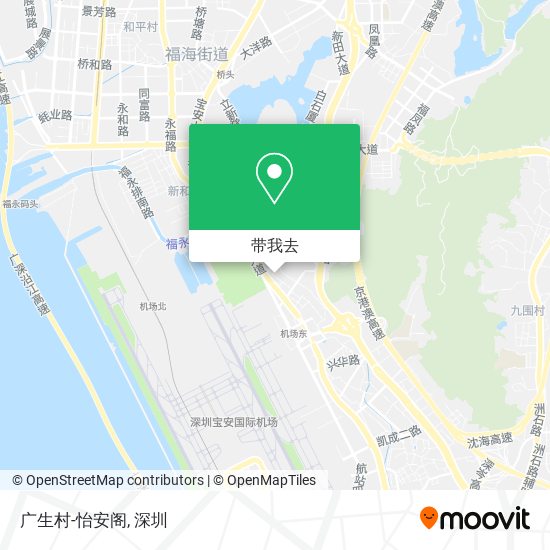 广生村-怡安阁地图