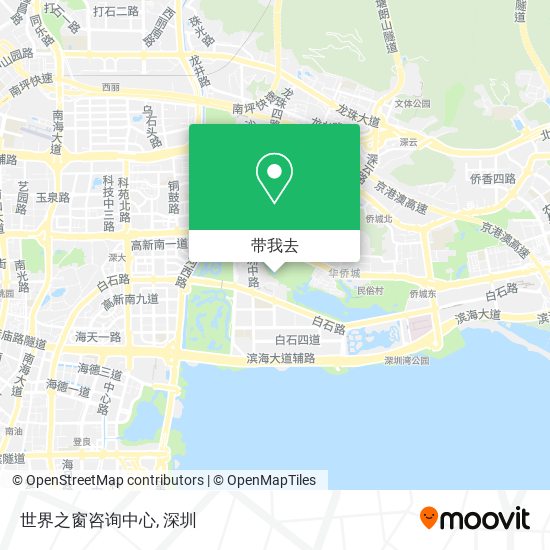 世界之窗咨询中心地图