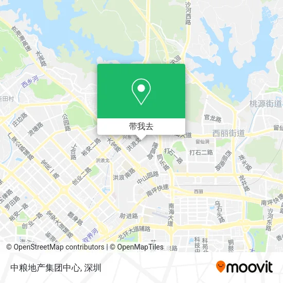 中粮地产集团中心地图
