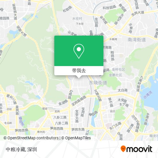 中粮冷藏地图