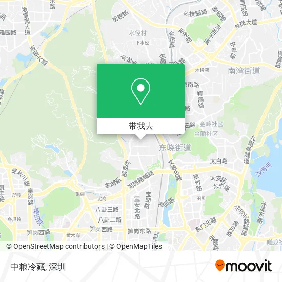 中粮冷藏地图