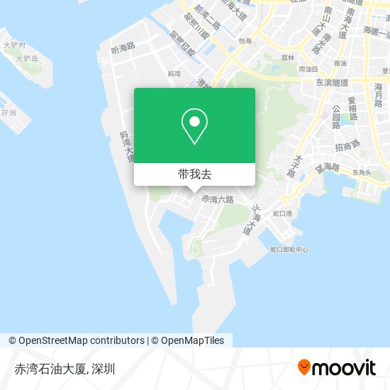 赤湾石油大厦地图