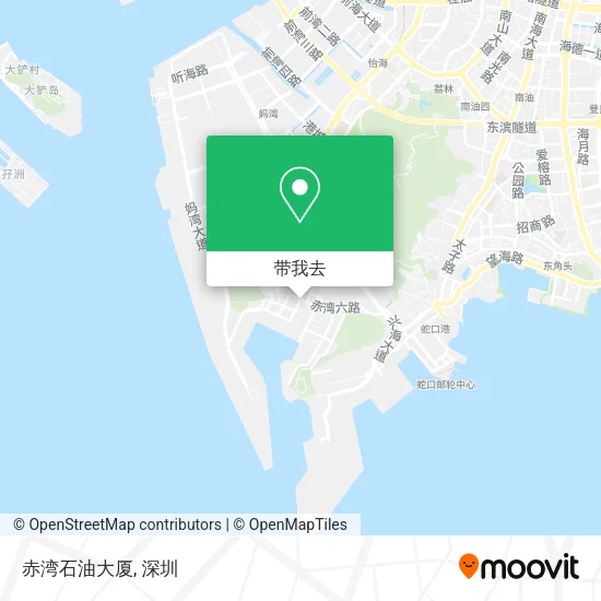 赤湾石油大厦地图