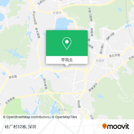 砖厂村32栋地图