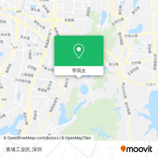 黄埔工业区地图