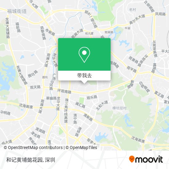 和记黄埔懿花园地图