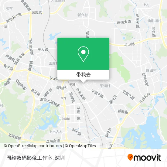 周毅数码影像工作室地图