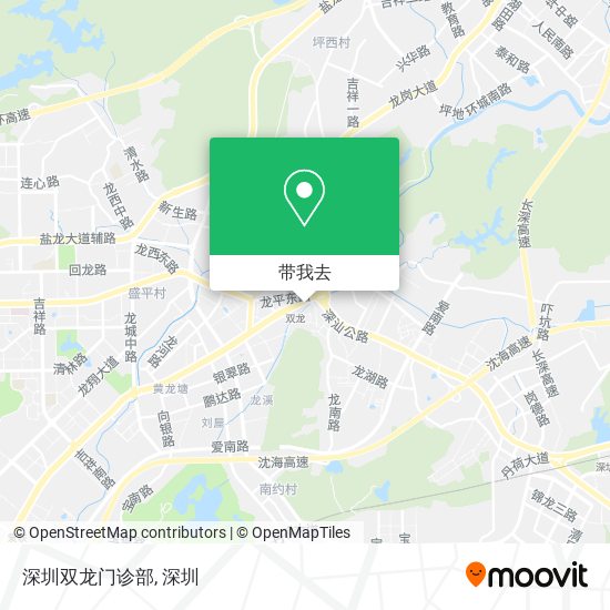 深圳双龙门诊部地图