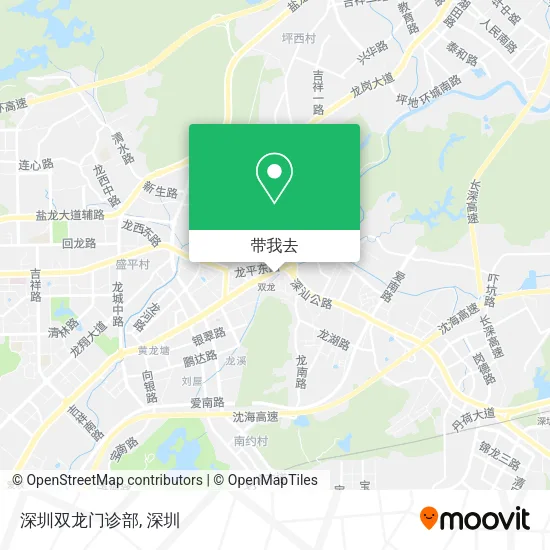 深圳双龙门诊部地图
