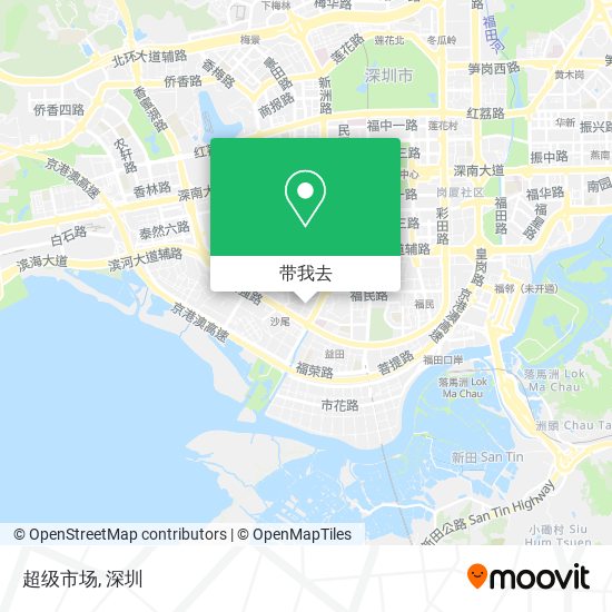 超级市场地图