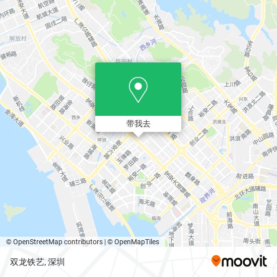 双龙铁艺地图