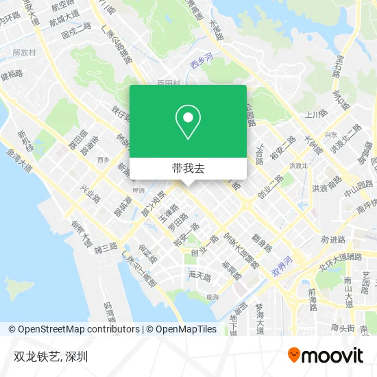 双龙铁艺地图