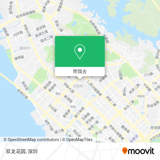双龙花园地图