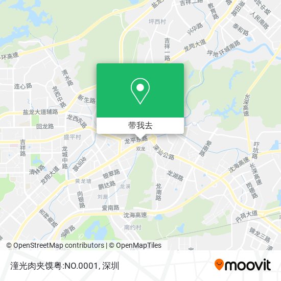 潼光肉夹馍粤:NO.0001地图