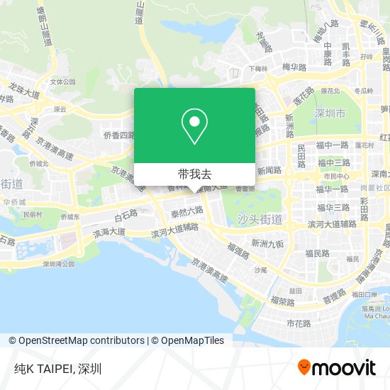 纯K TAIPEI地图