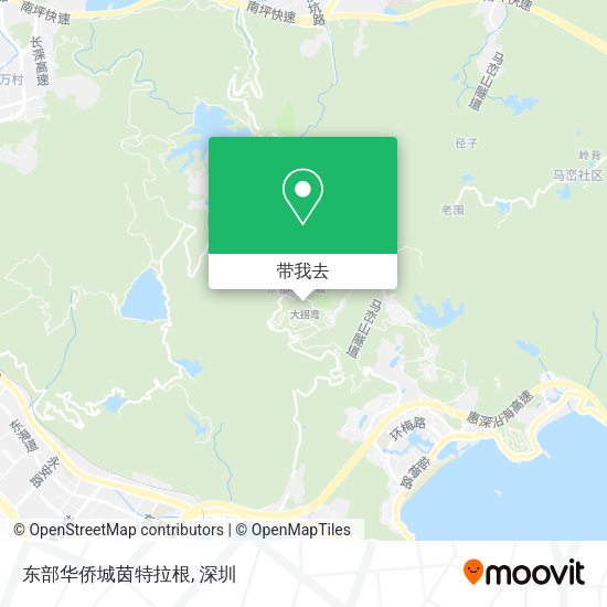 东部华侨城茵特拉根地图