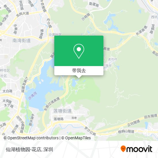 仙湖植物园-花店地图