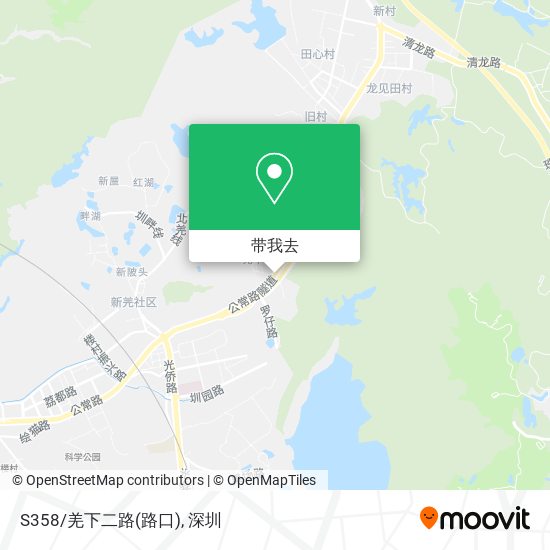 S358/羌下二路(路口)地图