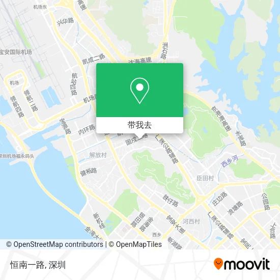 恒南一路地图