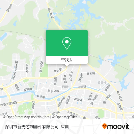 深圳市新光芯制器件有限公司地图