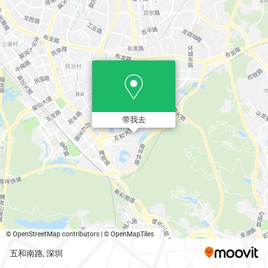 五和南路地图