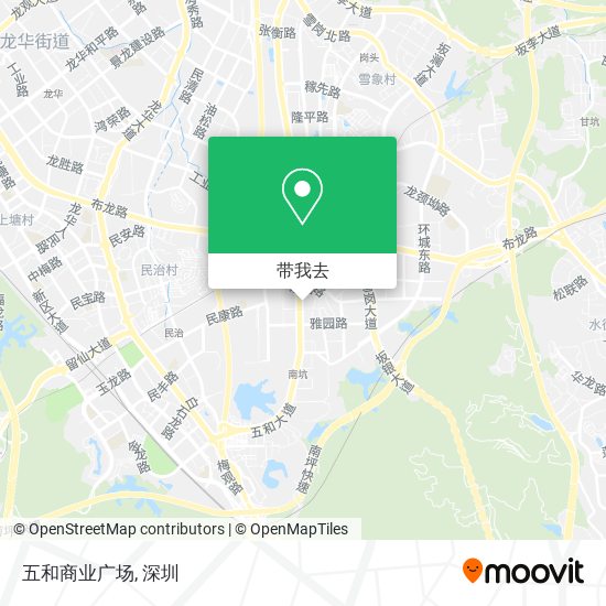 五和商业广场地图