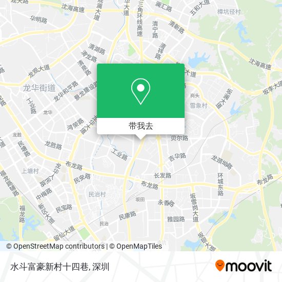 水斗富豪新村十四巷地图