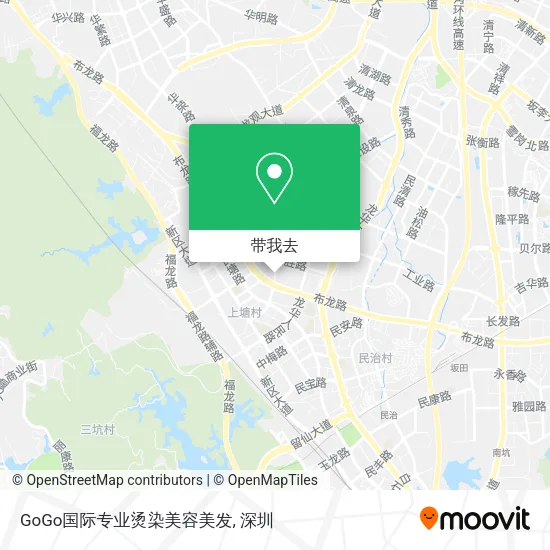 GoGo国际专业烫染美容美发地图