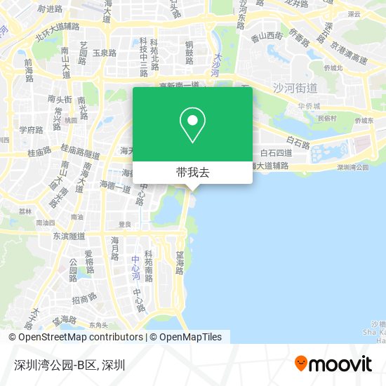 深圳湾公园-B区地图