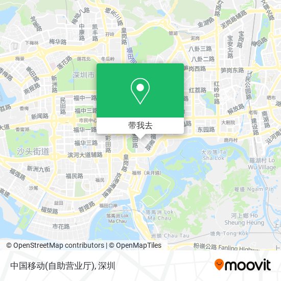 中国移动(自助营业厅)地图