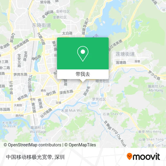 中国移动移极光宽带地图