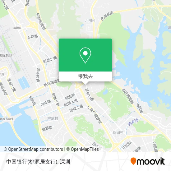 中国银行(桃源居支行)地图
