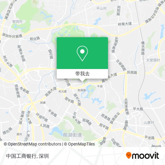 中国工商银行地图