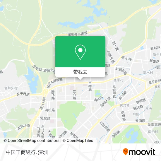 中国工商银行地图