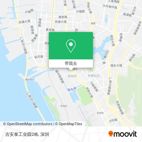 吉安泰工业园2栋地图